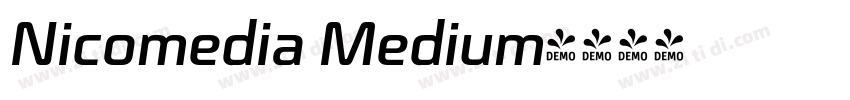 Nicomedia Medium字体转换 Nicomedia Medium字体转换